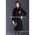 Noble embroidered Printed spring autumn Long Trench coats chic comfortable women coat